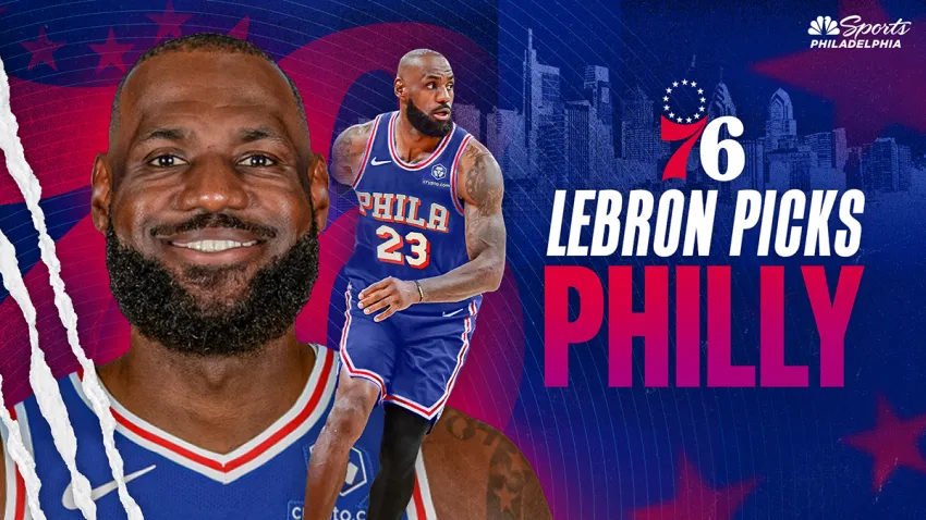 LeBron James signs with Philadelphia 76ers